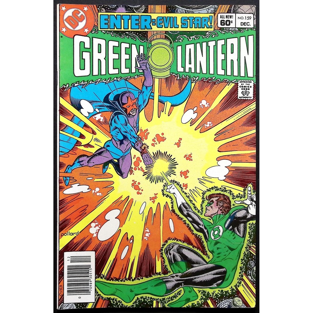 DC Comics‎ Green Lantern Comic Book #159 Evil Star Hal Jordan 1982